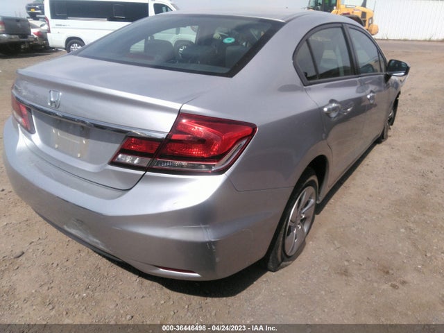 Honda Civic Sedan Lx 2014 19XFB2F53EE034614 Image 4