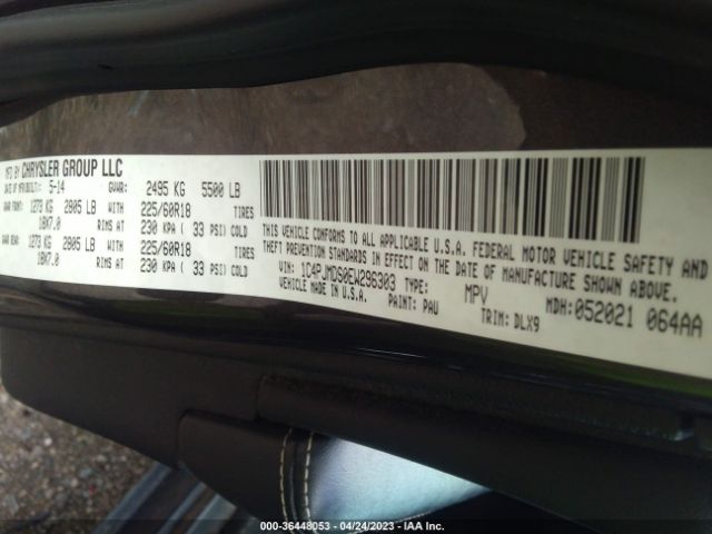 1C4PJMDS0EW296303 Jeep Cherokee Limited