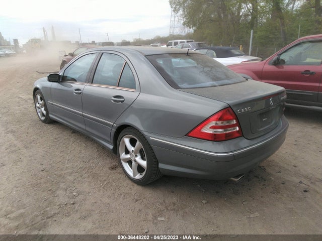 2005 MERCEDES-BENZ C-CLASS 1.8L VIN: WDBRF40J55F710603