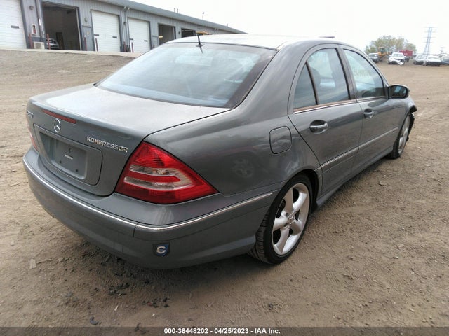 2005 MERCEDES-BENZ C-CLASS 1.8L VIN: WDBRF40J55F710603