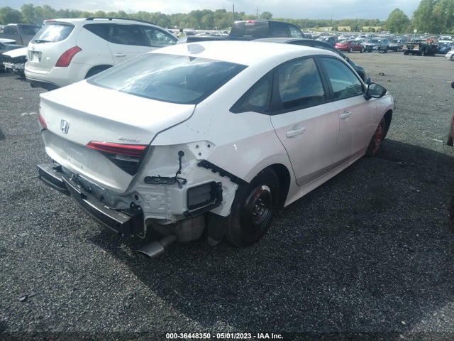 2022 HONDA CIVIC SEDAN SPORT VIN: 2HGFE2F53NH591424