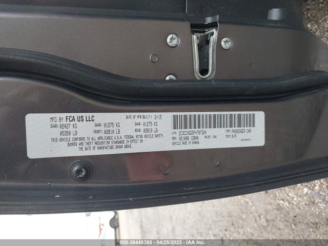 2015 CHRYSLER 300 300S VIN: 2C3CCAGG5FH787324