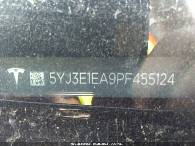 5YJ3E1EA9PF455124 Tesla MODEL 3