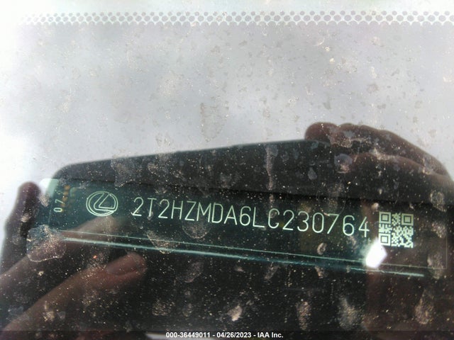 2020 Lexus RX, VIN: 2T2HZMDA6LC230764