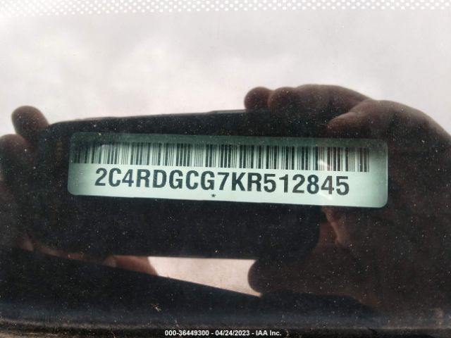 2C4RDGCG7KR512845 Dodge Grand Caravan Sxt