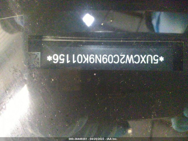 5UXCW2C09N9K01156 BMW X7 Xdrive40i