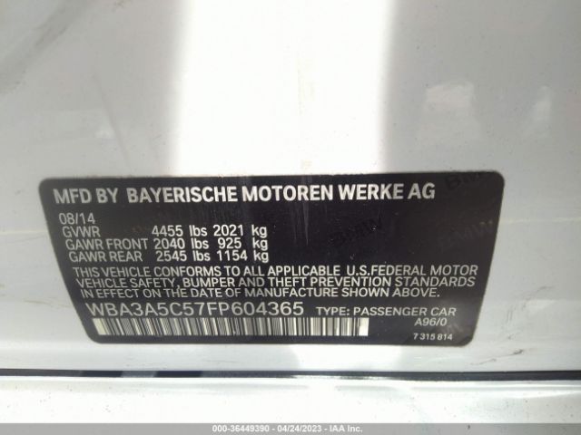 WBA3A5C57FP604365 BMW 3 Series 328i