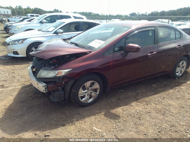 Honda Civic Sedan Lx 2014 19XFB2F5XEE078688 Image 2