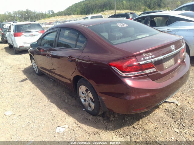 Honda Civic Sedan Lx 2014 19XFB2F5XEE078688 Image 3