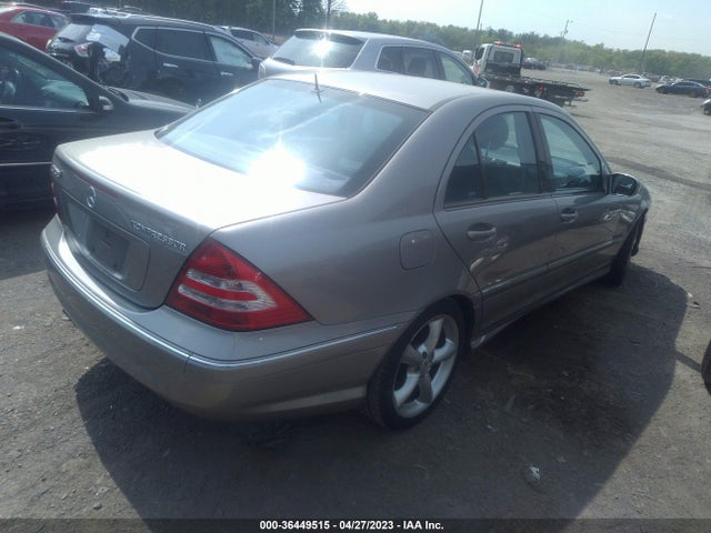 2005 MERCEDES-BENZ C-CLASS 1.8L VIN: WDBRF40J05F669362