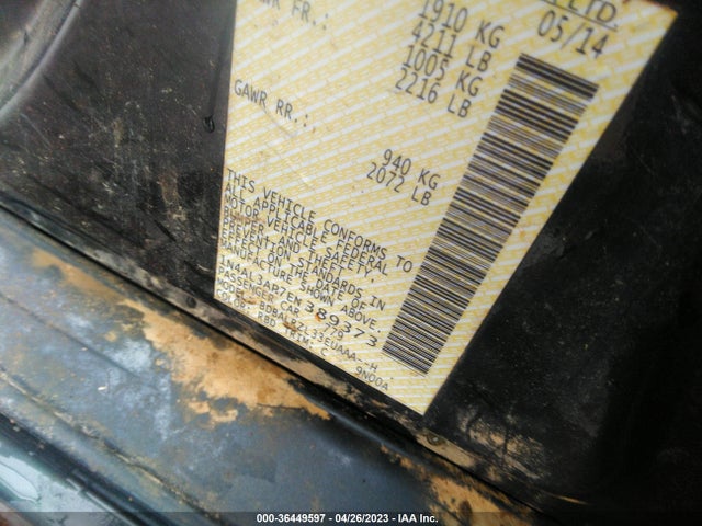 2014 NISSAN ALTIMA 2.5 S VIN: 1N4AL3AP7EN389373