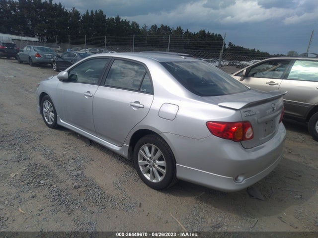 2009 TOYOTA COROLLA VIN: 2T1BU40E29C152042