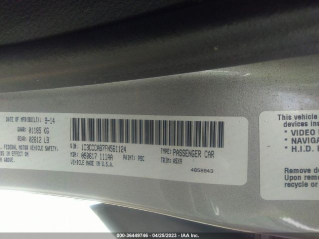 1C3CCCAB7FN561124 Chrysler 200 Limited