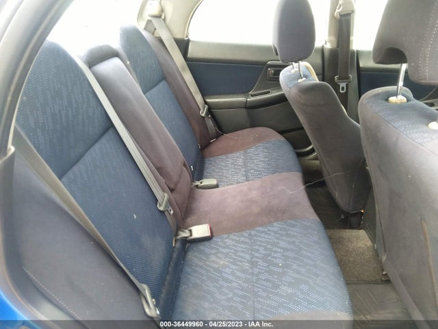 2002 SUBARU IMPREZA SEDAN WRX VIN: JF1GD29682G510408
