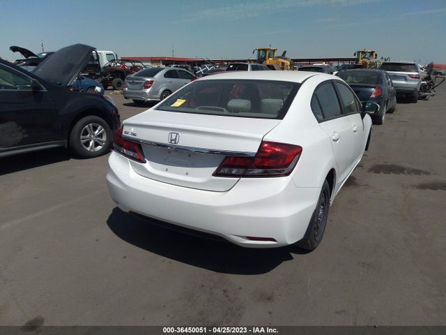 Honda Civic Sedan Lx 2015 19XFB2F59FE114033 Image 4