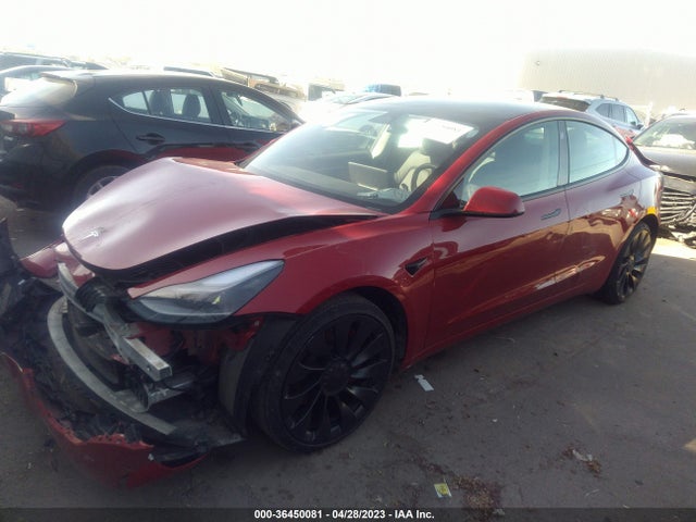 Tesla Model 3 Performance 2022 5YJ3E1EC0NF294452 Image 2
