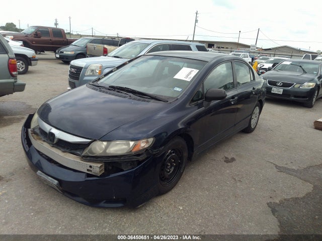 2010 HONDA CIVIC SDN DX-VP VIN: 2HGFA1F33AH550340