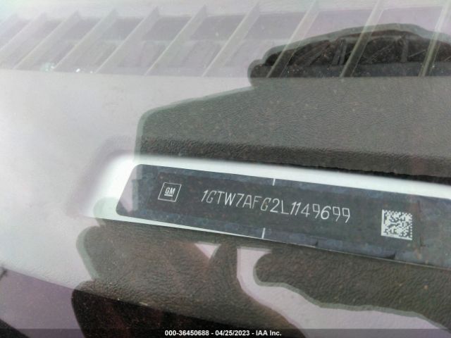 1GTW7AFG2L1149699 GMC SAVANA CARGO VAN