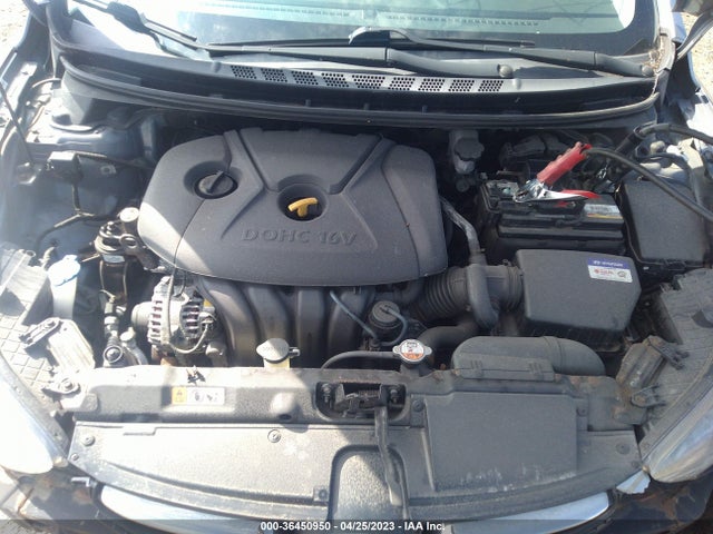 2013 HYUNDAI ELANTRA LIMITED PZEV VIN: KMHDH4AE2DU711432
