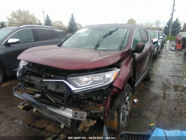 Honda Cr-v Ex-l 2018 2HKRW2H80JH698884 Image 2