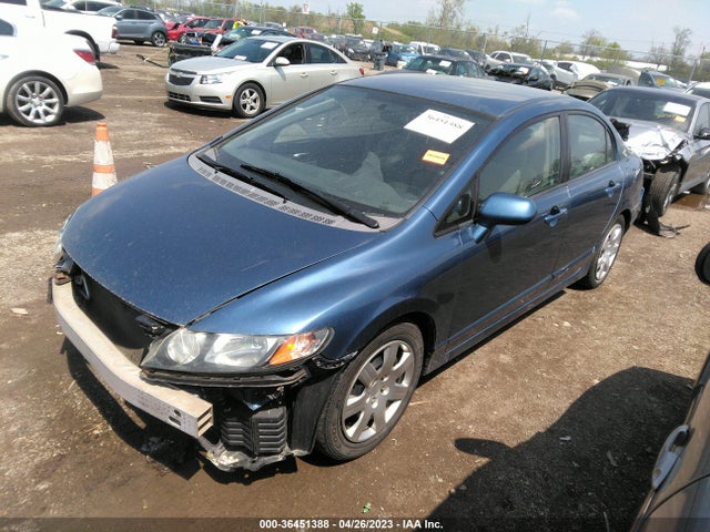 2009 HONDA CIVIC SDN LX VIN: 2HGFA16569H500271