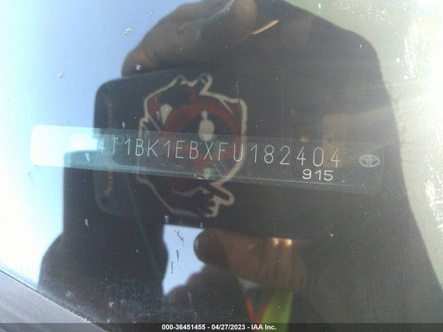Toyota AVALON LIMITED 2015 4T1BK1EBXFU182404 Image 9