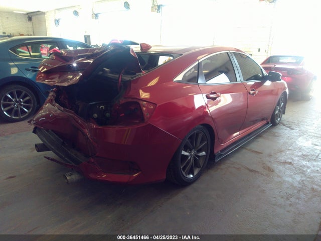 2021 HONDA CIVIC SEDAN EX-L VIN: 2HGFC1F77MH705196