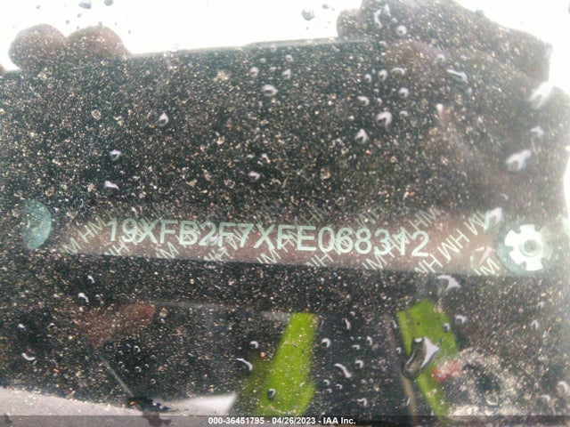 Honda Civic Sedan Se 2015 19XFB2F7XFE068312 Image 9