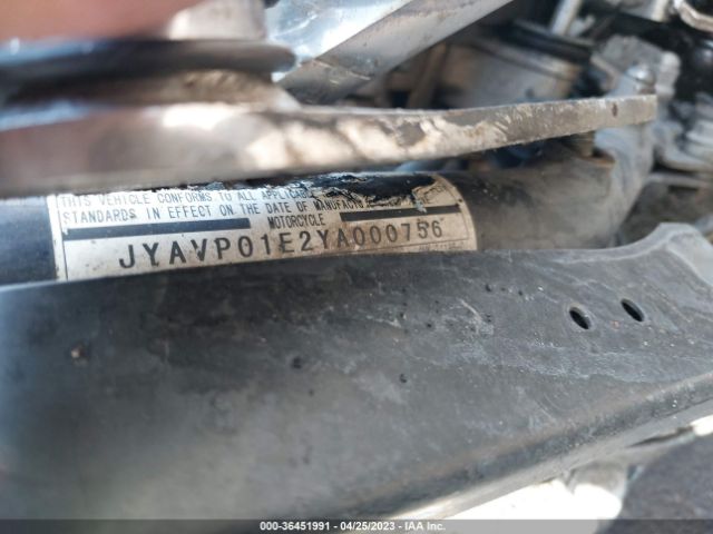 2000 YAMAHA XVZ13 JYAVP01E2YA000756 Photo 9