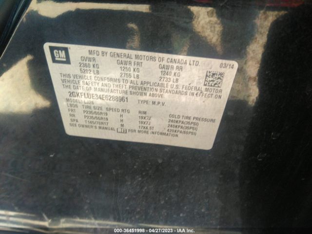 2GKFLUE34E6288961 GMC Terrain Denali