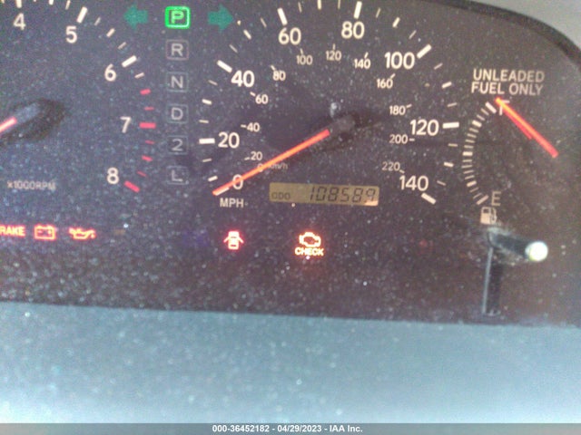 1998 LEXUS ES 300 LUXURY SPORT SDN VIN: JT8BF28G1W0133281