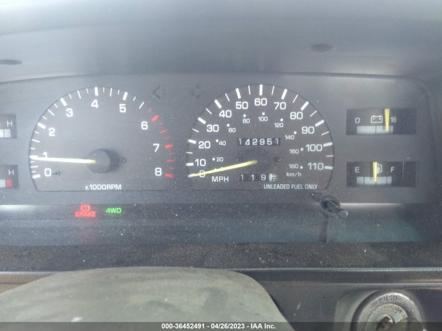 1994 TOYOTA PICKUP 1/2 TON EX LONG WHLBSE DX VIN: 4TAVN13D0RZ308866