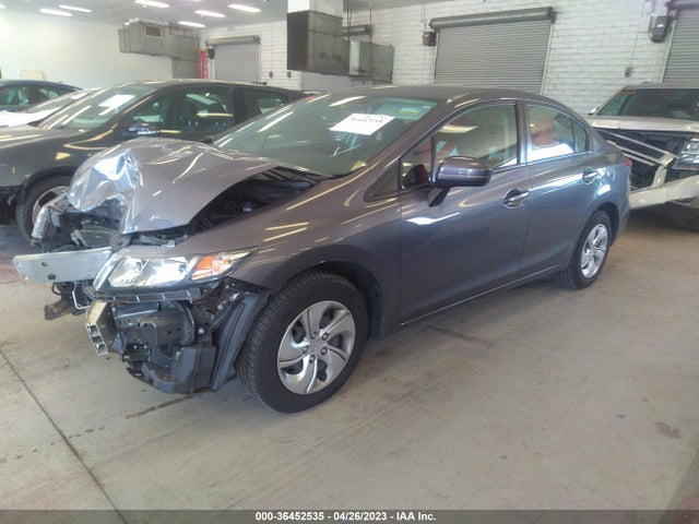 Honda Civic Sedan Lx 2015 19XFB2F52FE237382 Image 2