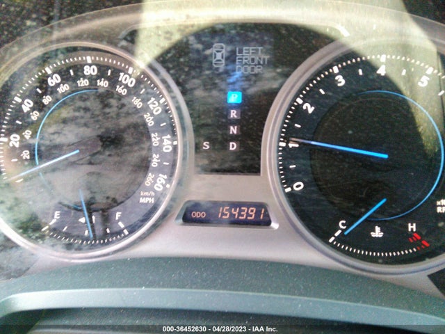 2006 LEXUS IS 350 AUTO VIN: JTHBE262565009625