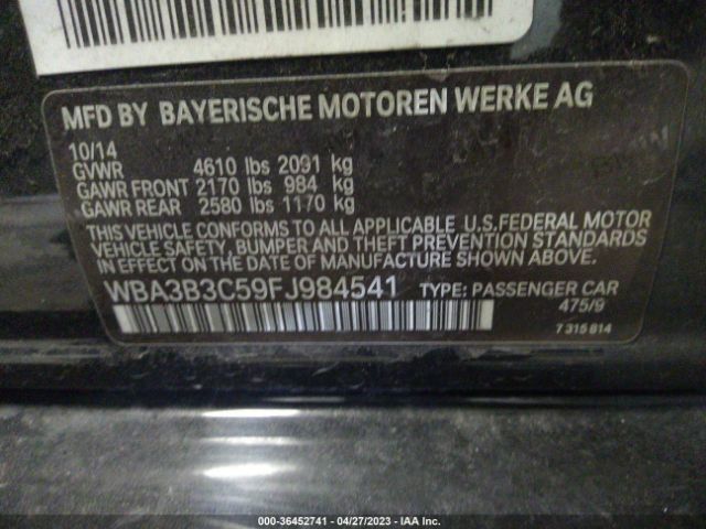 WBA3B3C59FJ984541 BMW 3 Series 328i Xdrive