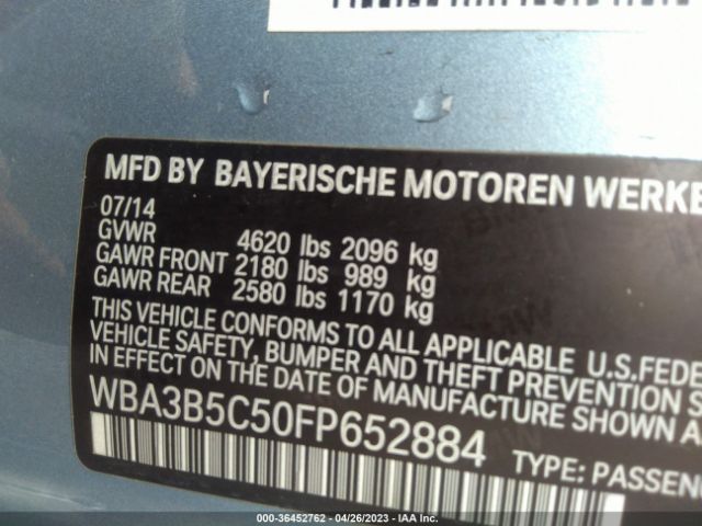 WBA3B5C50FP652884 BMW 3 Series 328i Xdrive