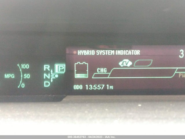 36452763 :رقم المزاد ، JTDKN3DU7D1623589 vin ، 2013 Toyota Prius One/two/three/four/five مزاد بيع