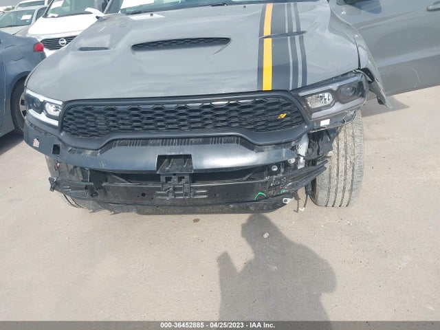 2022 DODGE DURANGO ORANGE SPORT VIN: 1C4SDHCT3NC226539