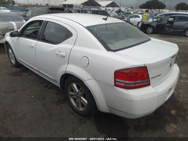 2008 DODGE AVENGER SXT VIN: 1B3LC56K78N236039