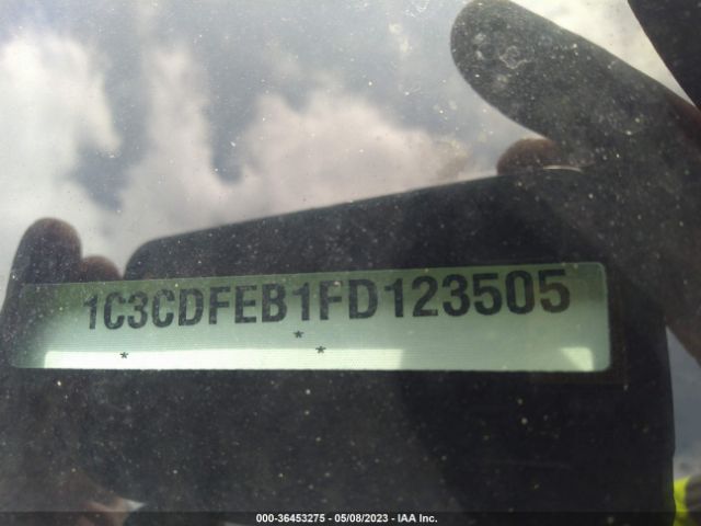 1C3CDFEB1FD123505 Dodge DART GT