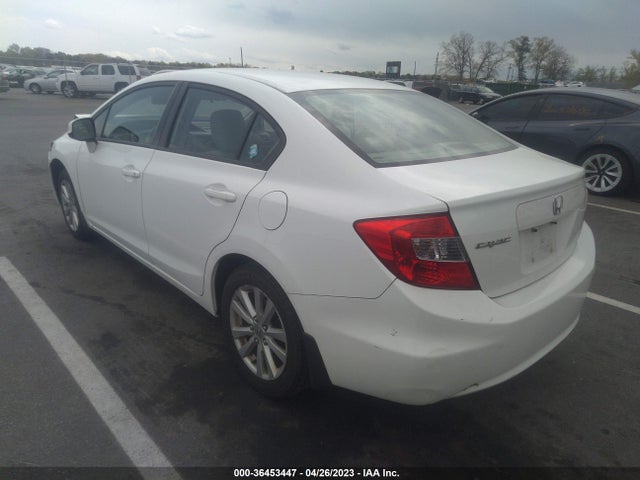 2012 HONDA CIVIC SDN EX VIN: 2HGFB2F85CH327301