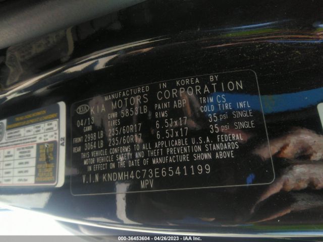 KNDMH4C73E6541199 KIA SEDONA EX