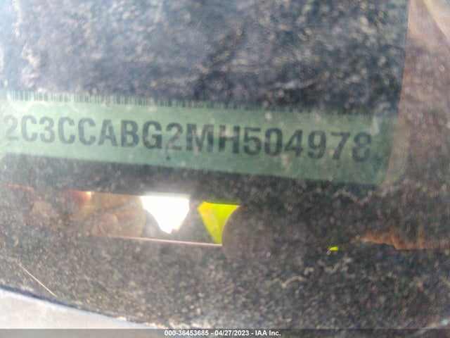 2021 CHRYSLER 300 300S VIN: 2C3CCABG2MH504978