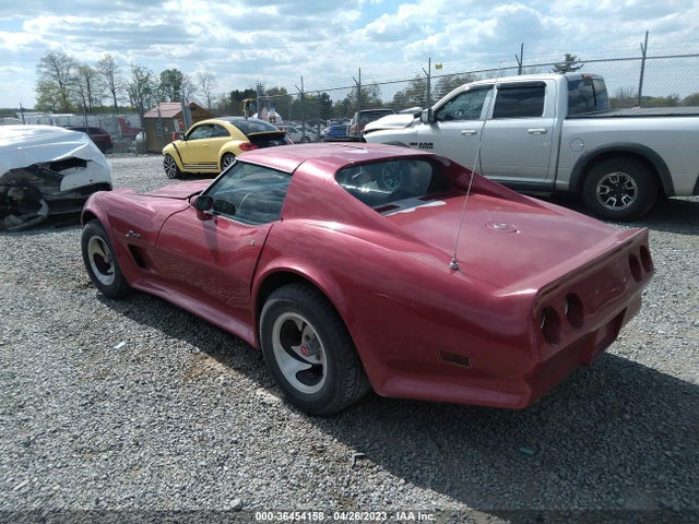 1975 CHEV CORVETTE VIN: 1Z37J5S436525