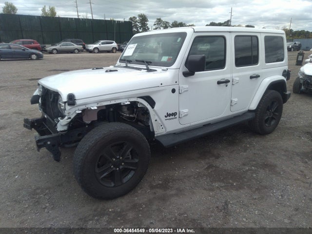 2021 JEEP WRANGLER UNLIMITED SAHARA ALTITUDE VIN: 1C4HJXEN6MW558077