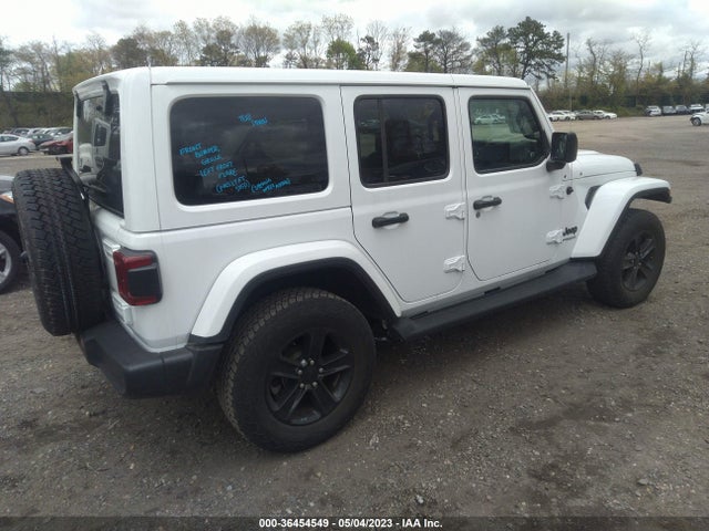 2021 JEEP WRANGLER UNLIMITED SAHARA ALTITUDE VIN: 1C4HJXEN6MW558077
