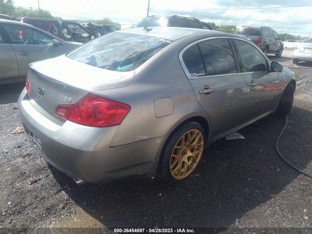 2008 INFINITI G35 SEDAN JOURNEY VIN: JNKBV61E98M209277
