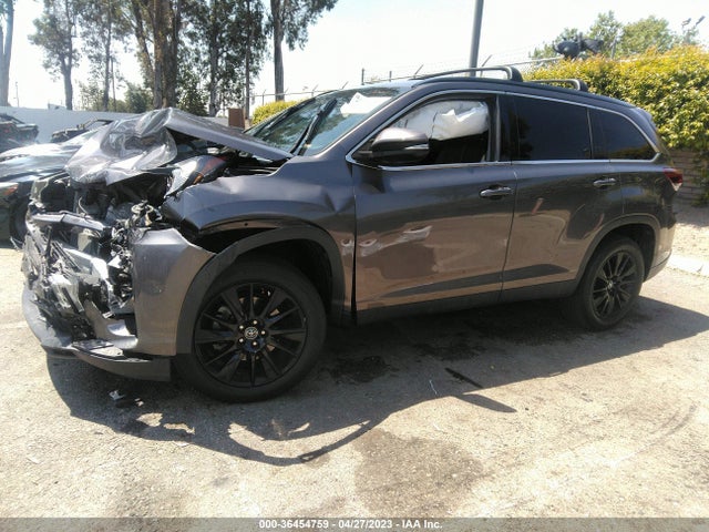 Toyota Highlander Se/xle 2019 5TDKZRFH6KS569645 Image 2
