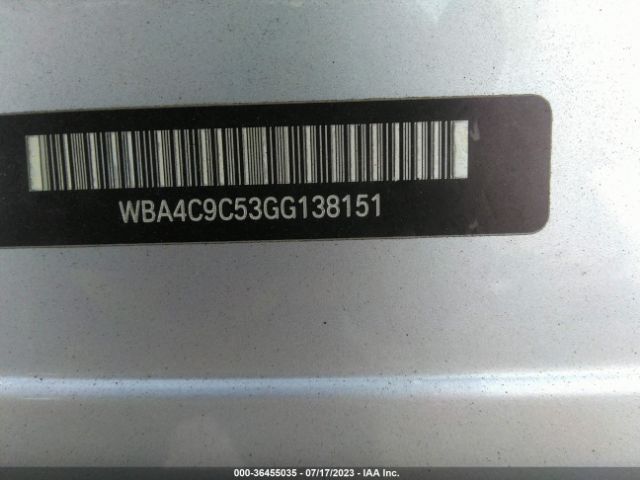 WBA4C9C53GG138151 BMW 4 Series 428i Xdrive