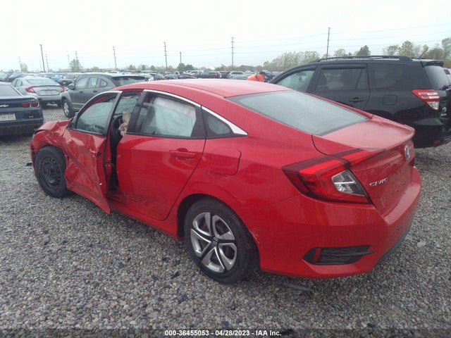 Honda Civic Sedan Lx 2017 2HGFC2F52HH537431 Image 3